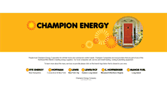 Desktop Screenshot of championenergy.com